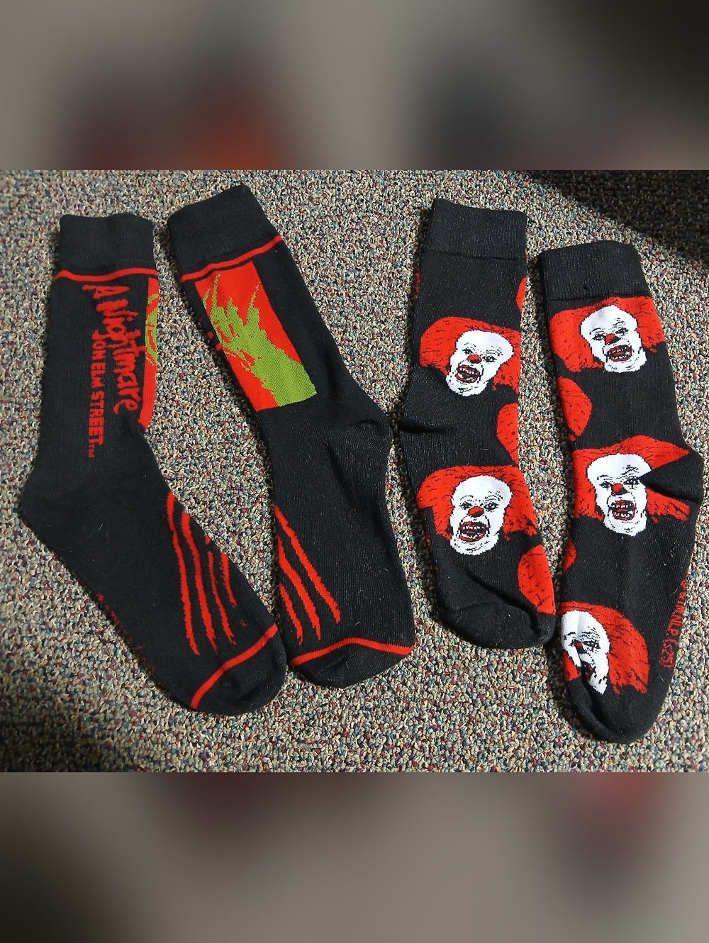 Horror-Themed Novelty  Socks